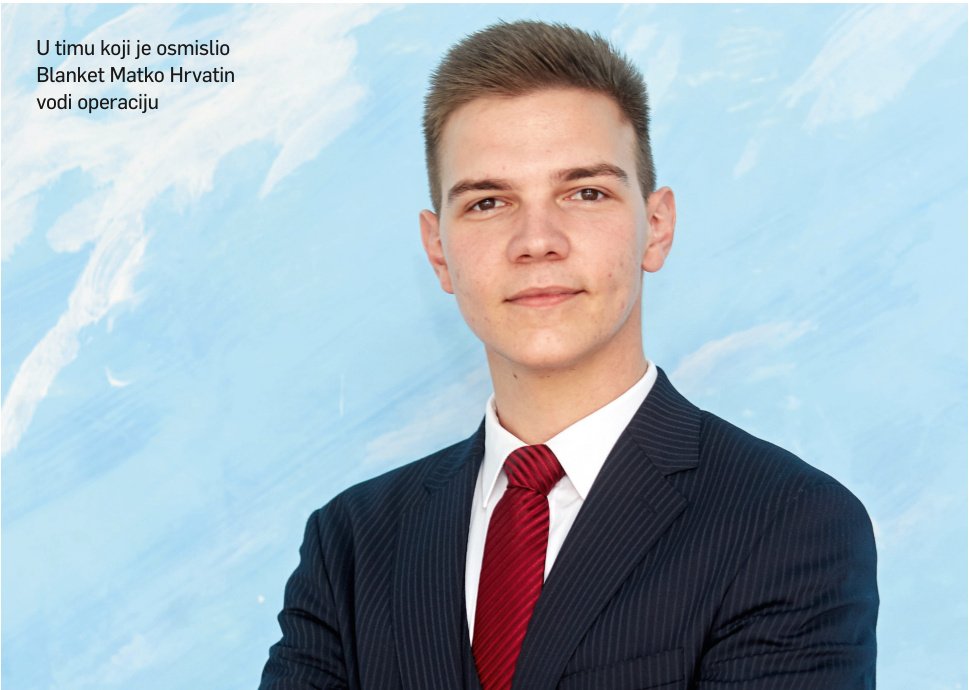 STUDENT ZŠEM-a U TIMU KOJI JE OSMISLIO APLIKACIJU BLANKET
