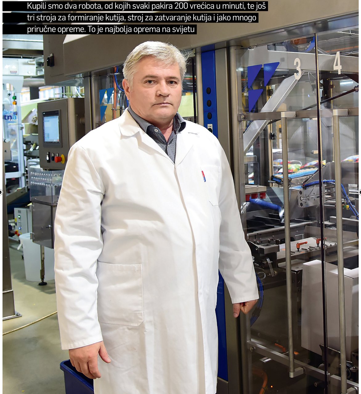 Naša dva robota koja mijenja 16 radnica isplatit ćemo za dvije godine