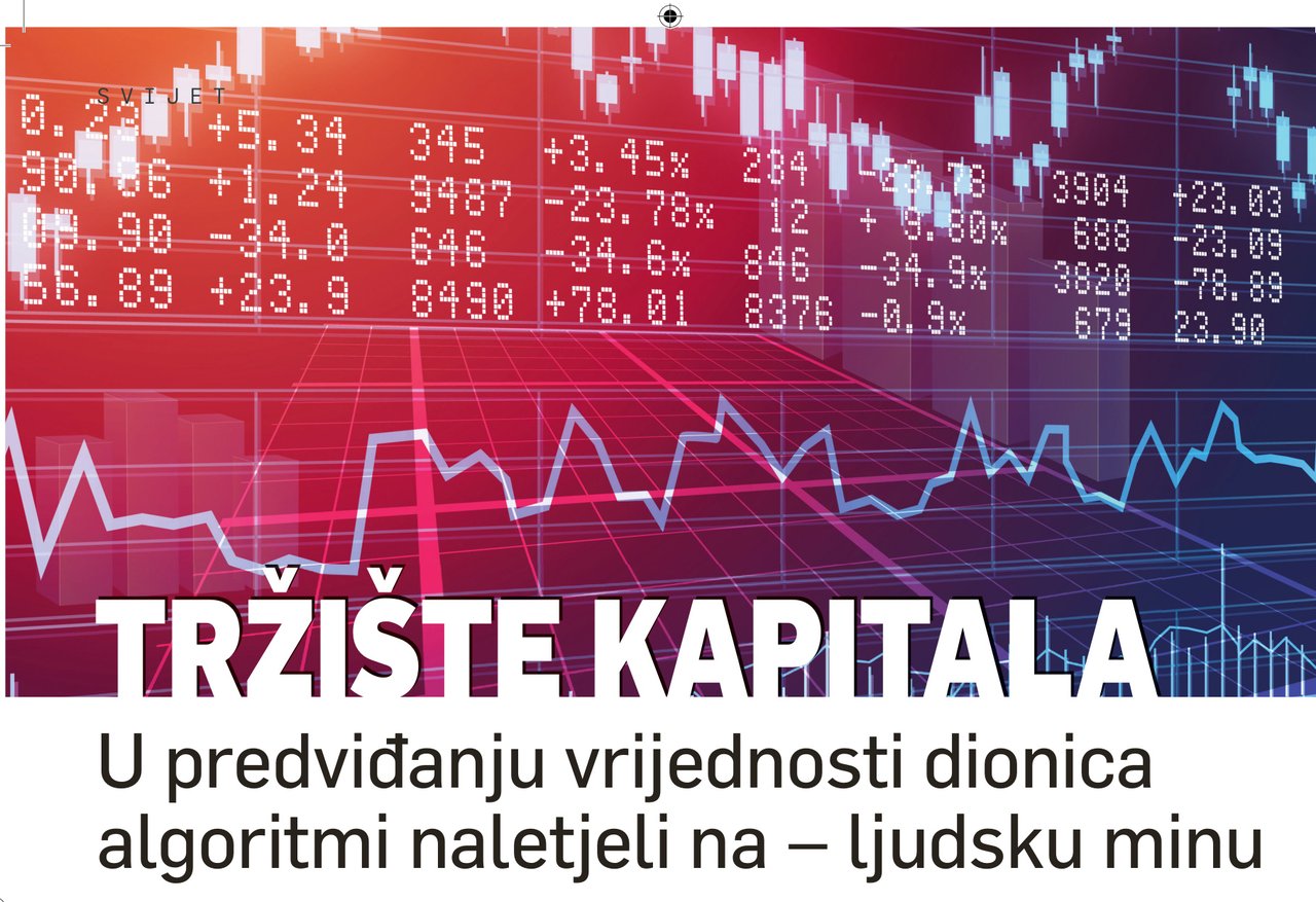U predviđanju vrijednosti dionica algoritmi naletjeli na – ljudsku minu