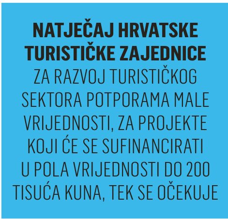Programi vode Hrvatsku među 20 turističkih top-odredišta na svijetu